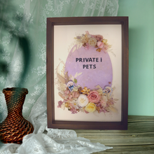 Load image into Gallery viewer, Premium Preserved Flower x Oil Painting Art Frame - Elegance Feel