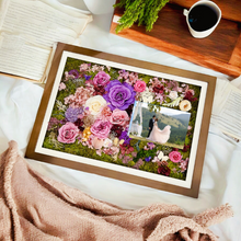 Load image into Gallery viewer, Preserved Flower Frame - Imprint precious memories Purple
