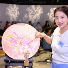 Load image into Gallery viewer, Floral Art Co-painting Experience (exclusive) Type A