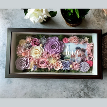 Load image into Gallery viewer, Preserved Flower Frame - Imprint precious memories Purple
