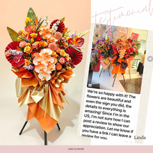 Load image into Gallery viewer, Golden Orange Prosperity Grand Opening Flower Stand 金橙耀業 開業慶典花籃