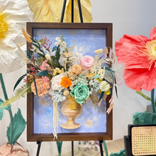Load image into Gallery viewer, Garden Painting Vase Flower Frame
