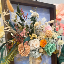 Load image into Gallery viewer, Garden Painting Vase Flower Frame