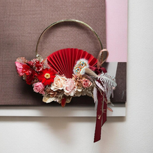 Load image into Gallery viewer, Festive Floral Hanging Decoration - Abundance and Happiness