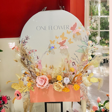 Load image into Gallery viewer, Opening Garden Painting Style Flower Basket