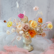 Load image into Gallery viewer, One flower Wish you have great Prosperity 永生花歐式檯花-鴻圖大展