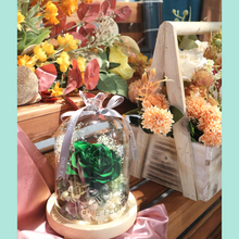 Load image into Gallery viewer, Preserved Flower Starry Love Infinity Glass Dome Workshop