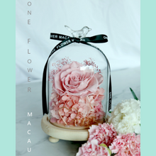 Load image into Gallery viewer, Preserved Flower Starry Love Infinity Glass Dome Workshop