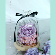 Load image into Gallery viewer, Preserved Flower Starry Love Infinity Glass Dome Workshop
