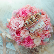 Load image into Gallery viewer, One Flower Starry Ferries Wheel Preserved Flower Box Blossom Pink
