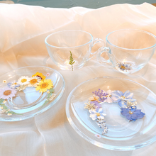 Load image into Gallery viewer, Pressed Flower Tea Cup Home Set DIY Kit (Free 1 material pack)