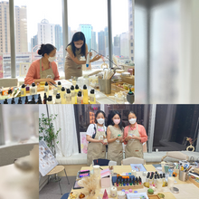 Load image into Gallery viewer, Floral Candle Holder + Natural Soy Wax Perfumer Workshop 2 hours