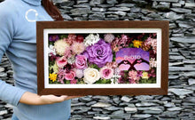 Load image into Gallery viewer, Preserved Flower Frame - Imprint precious memories Purple