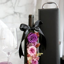 Load image into Gallery viewer, oneflowermacau 永生花/保鮮花 紅酒裝飾瓶