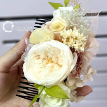 Load image into Gallery viewer, Preserved Flower Wedding Headwear