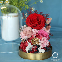將圖片載入圖庫檢視器 oneflowermacau 永生花/保鮮花星座 玻璃瓶
