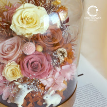 將圖片載入圖庫檢視器 oneflowermacau 永生花/保鮮花星座 玻璃瓶