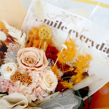 將圖片載入圖庫檢視器 One Flower Preserved Flower Bouquet - Dream my Santorini Medium Size
