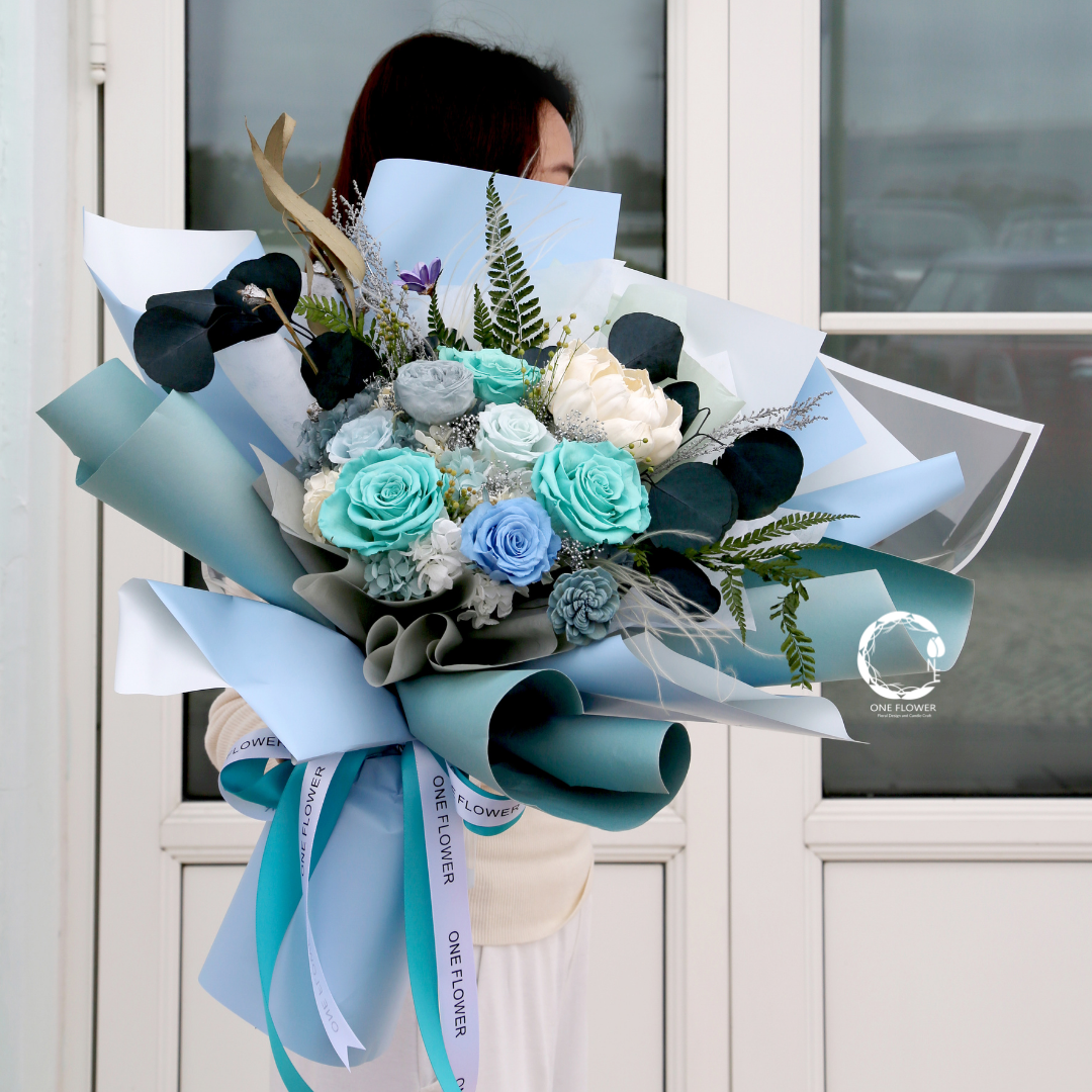 Preserved discount flower bouquet