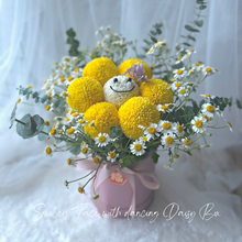 將圖片載入圖庫檢視器 Smiley Happy Face with Daisy Fresh Flower Box
