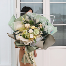將圖片載入圖庫檢視器 Preserved Flower bouquet My Green Forest 
